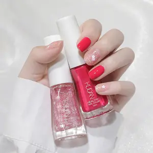 SBY KUDAN Cat Kutek Kuku Peel Off Kutikula Wanita Cewek Halal Muslimah Sholat 10ML Bisa Di Kupas Nail Polish 40 Warna Colorful Wangi Tahan Lama Kering Art