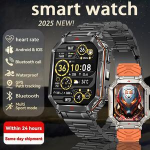 2025 New Men Smart Watch Women 2.01 Inch 240 * 296 Resolution 5.3 Bluetooth Connection Call Heart Rate Monitoring Smartwatchs Compatible Android iOS