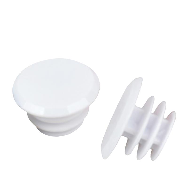 Tay lái cao su đi xe đạp leo núi, Bộ 2 cái, Nút Chặn Cuối 17-22mm, Mũ Cắm 6