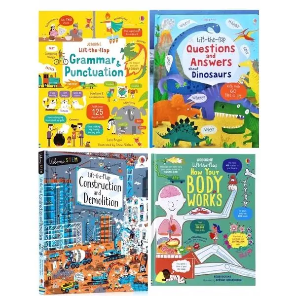 Original Product Usborne Look Inside Lift The Flap Children Book usborne books