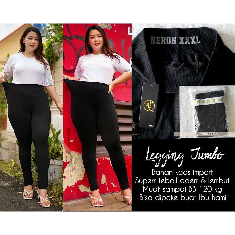 LEGGING HW SUPER JUMBO / LEGGING IMPORT MUAT BB 80-120KG Stretch Nyaman 2