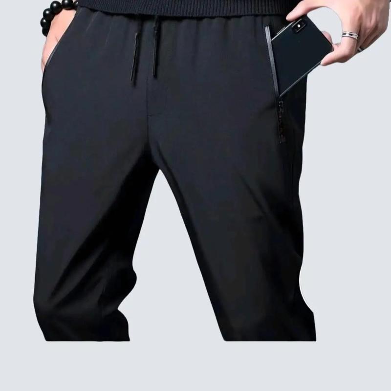 Quần Jogger Thể Thao Nam Nữ Túi Có Khóa Kéo Co Dãn - Chất Vải Thoáng Mát