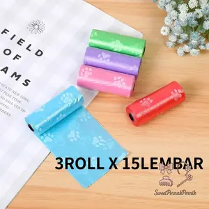 PAKET ISI 3ROLL Kantong Plastik Sampah