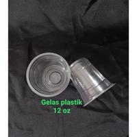 Gambar Gelas plastik uk 12 oz Starindo tanpa tutup - - dari Anugrah Plastik_NEW Kota Surabaya 1 Tokopedia