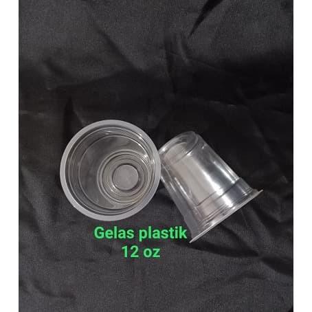 Gambar Gelas plastik uk 12 oz Starindo tanpa tutup - - dari Anugrah Plastik_NEW Kota Surabaya Tokopedia