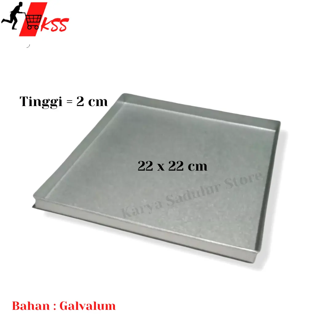 Loyang oven tangkring / Loyang kue kering 22x22 cm/loyang oven/loyang kue/loyang kuker 22x22 cm/loyang nampan