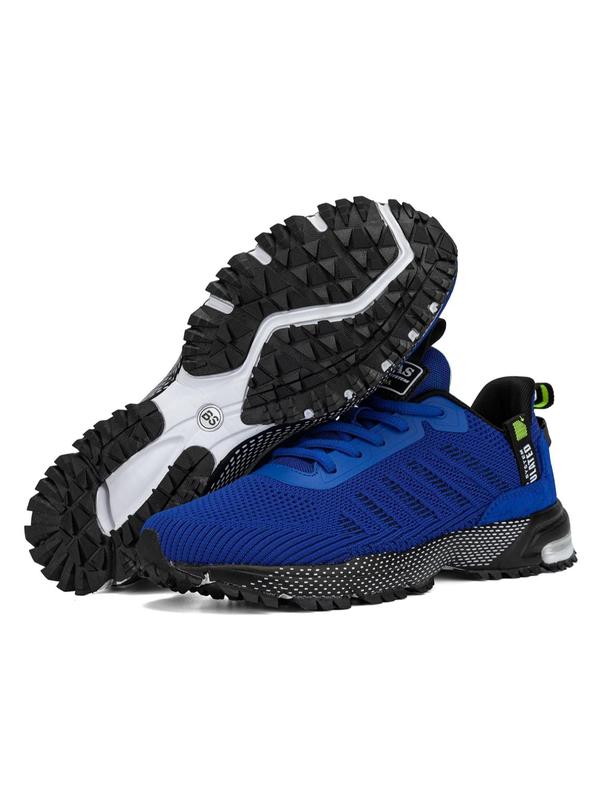 Men's Letter Design Lightweight Mesh Running Shoes, Fashion Mesh Breathable Sports Shoes, Casual Comfortable Sports Shoes for Daily Wear 8