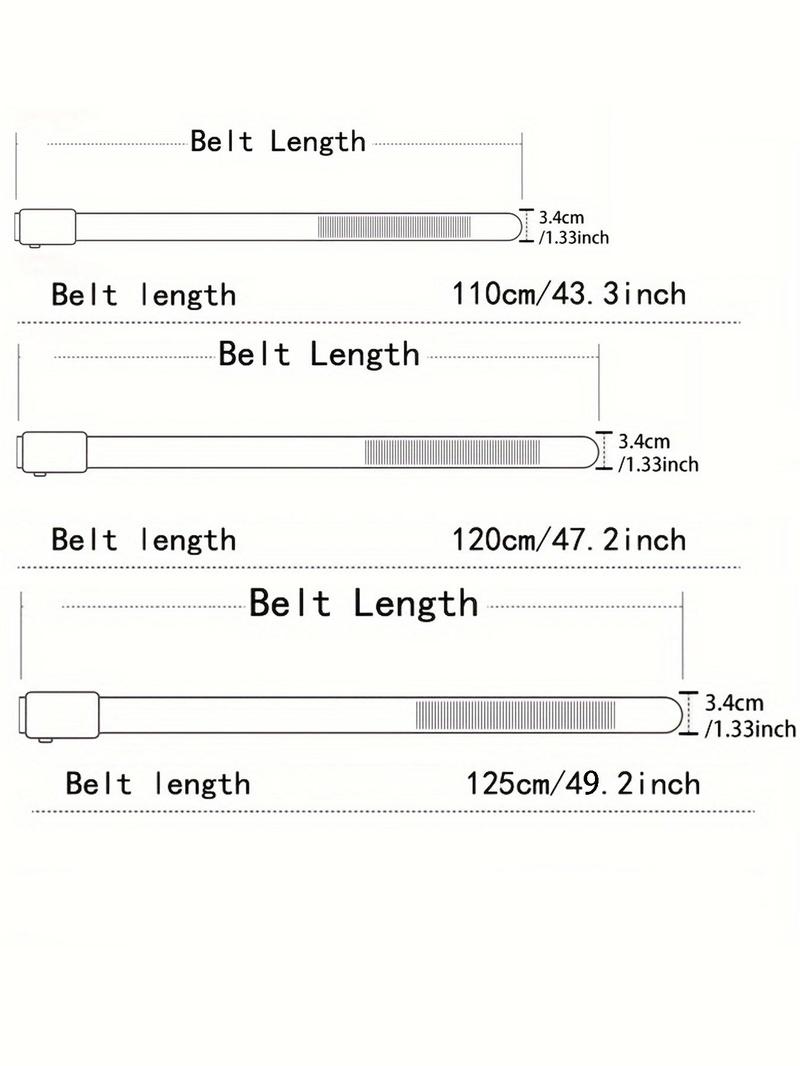Product Introduction of Men's Automatic Buckle Tape Belt, Adjustable Tape Belt, Portable Sportive Belt, Fashionable Waistband for Outdoor Sports, Casual Waistband for Jeans Trousers 1