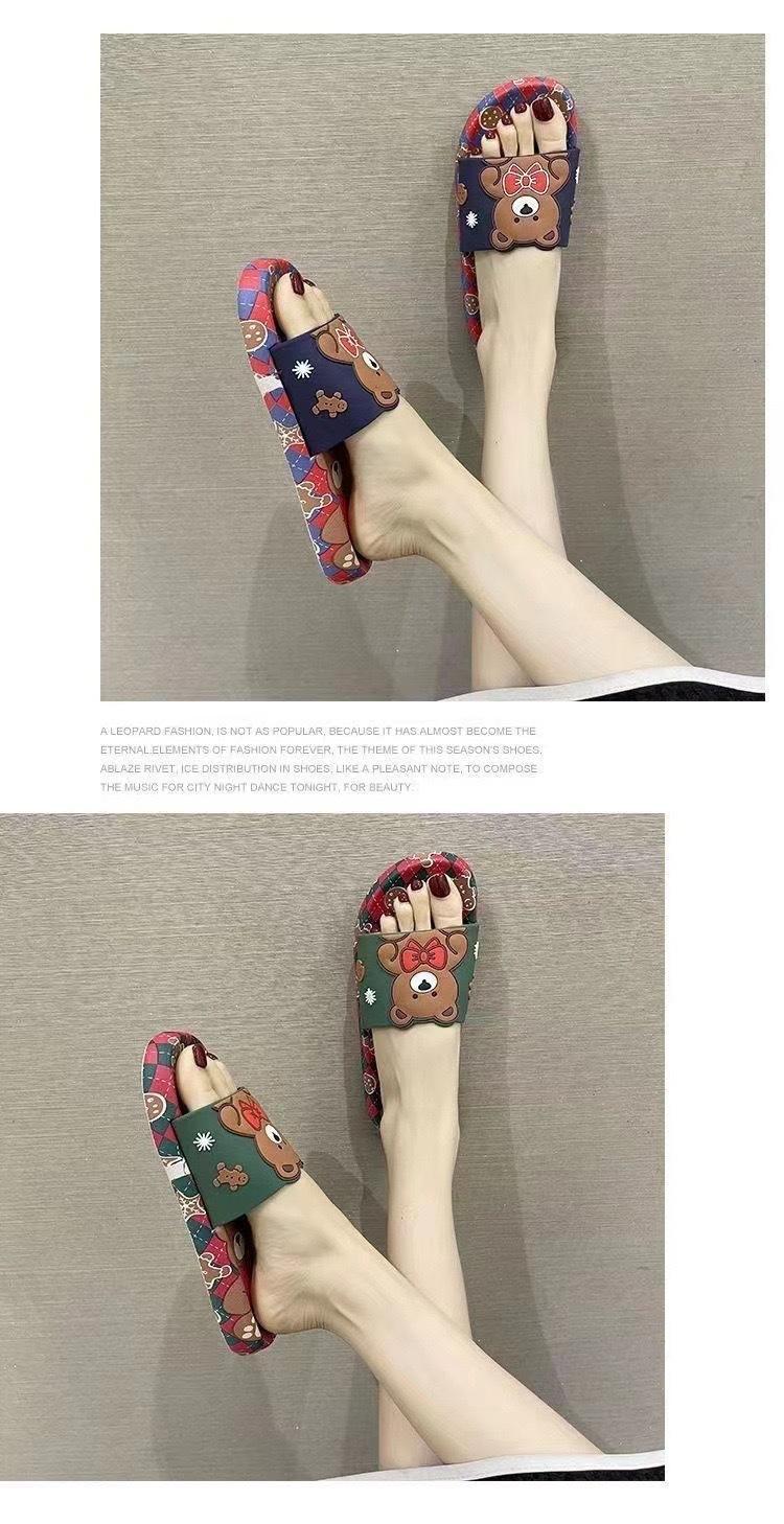Product Introduction of Summer super comfortable cool slippers for women wearing cartoon cute girls, student nurses, outdoor home, indoor bathroom slippers 7