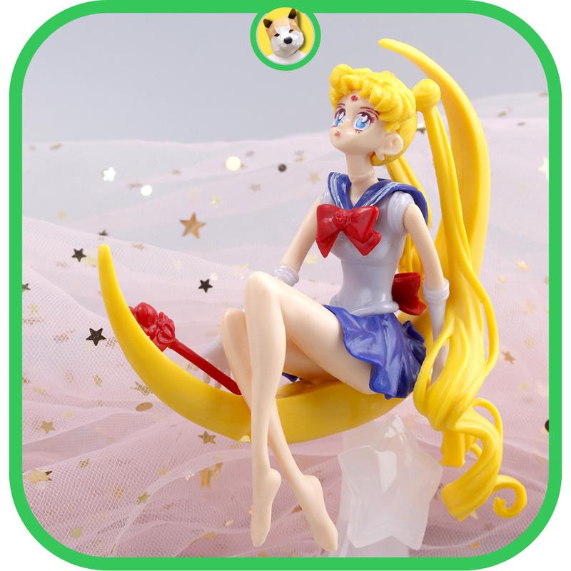Product Introduction of Mô hình thủy thủ mặt trăng sailor moon chibi đáng yêu usagi tsukino tiệm đồ chơi Beocaz 11
