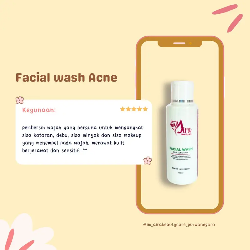 facial wash Acne by im Aira Beautycare 2