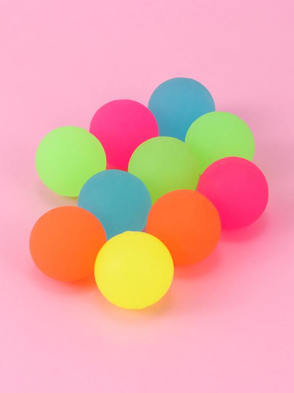 Product Introduction of 1PC Colorful Bouncing Rubber Balls Children Toy Boy Outdoor Kids Sports Games Elastic Jumping Balls Anti Stress Educational Toys 48