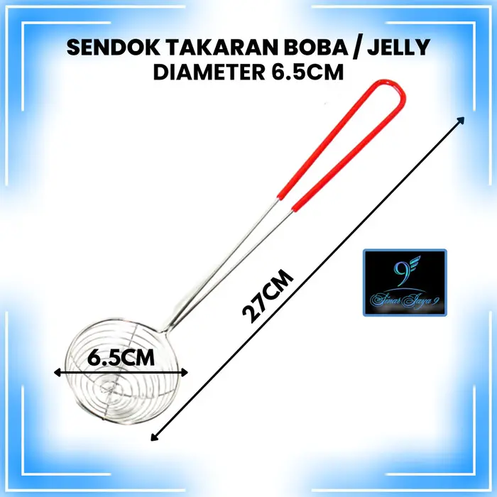 Saringan Boba / Saringan Jelly / Saringan Shabu Shabu Diameter 6.5cm