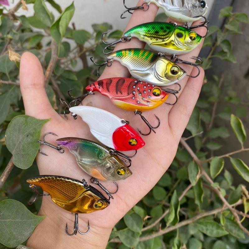 MỒI CÂU LURE V5 NHỰA ABS LƯỠI BKK SẮC BÉN NẶNG 12 GAM SÁT THỦ CÂU ĐÁY Fishing Đi Câu Câu Cá