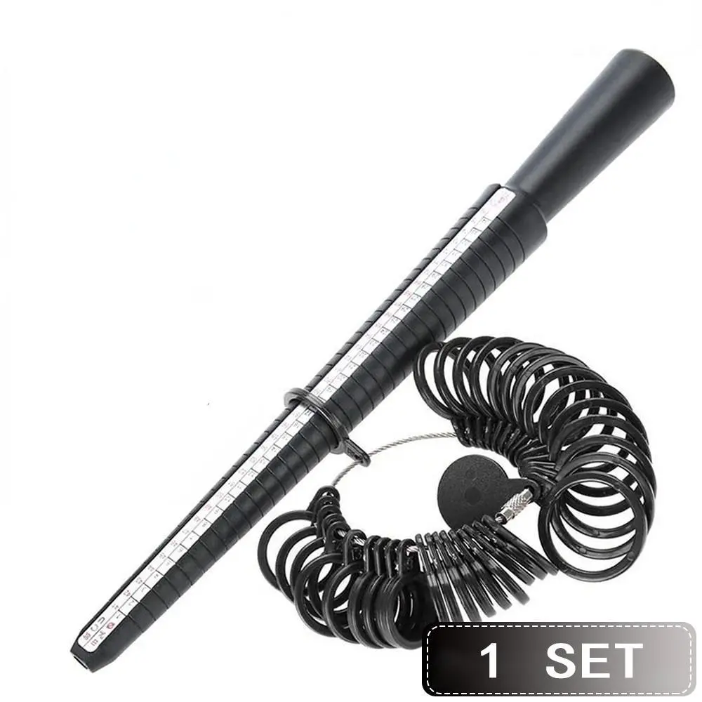 Ring Size Measuring Tool, Ring Sizer Tools, Professional Hand Measuring Tool for Men & Women, Jewelry Rings Measuring Tool