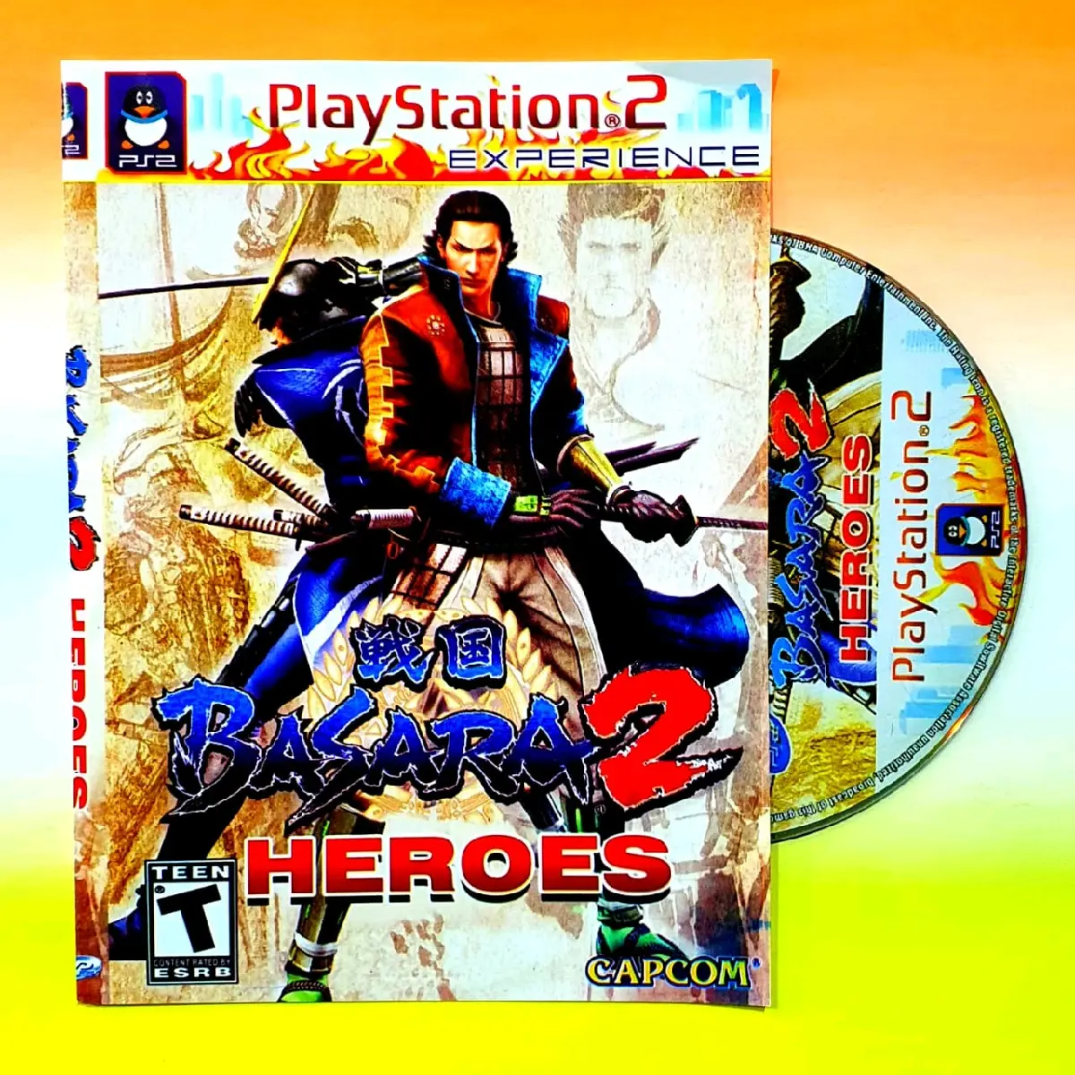 KASET GAME PS 2 BASARA HEROES 2 -KASET PS2 PLAYSTATION 2 TERLARIS