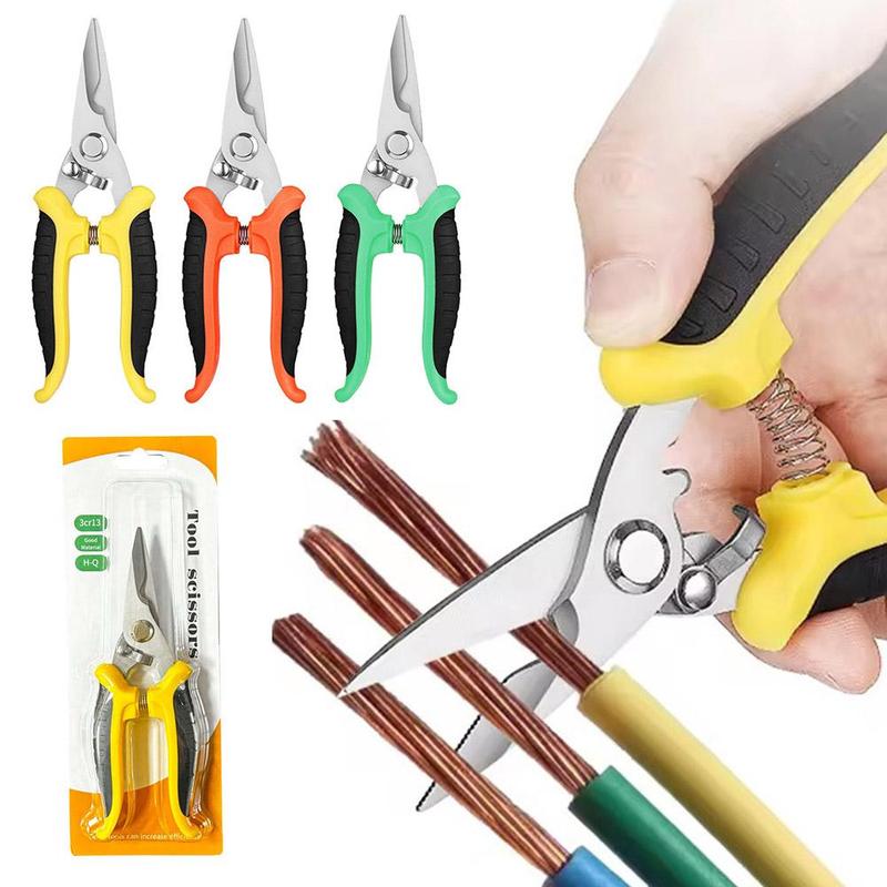 Industrial Scissors Stainless Steel Multifunctional Tool Scissors ...