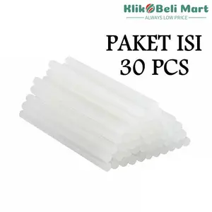 [KBM] ISI 30 PCS Glue Gun Sticks Lem Tembak Refill Isi Glue Stick Lilin