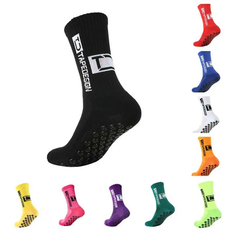 Meikeduo Hot Selling TC Thickened Towel Bottom Odor Glue Anti slip Football Socks