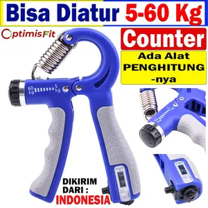 Adjustable Hand Grip Olahraga Tangan 5-60 kg alat penguat cengkraman genggaman fitness handgrip Outdoor Otot