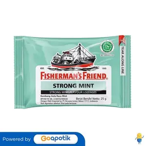 FISHERMAN'S FRIEND STRONG MINT SUGAR FREE