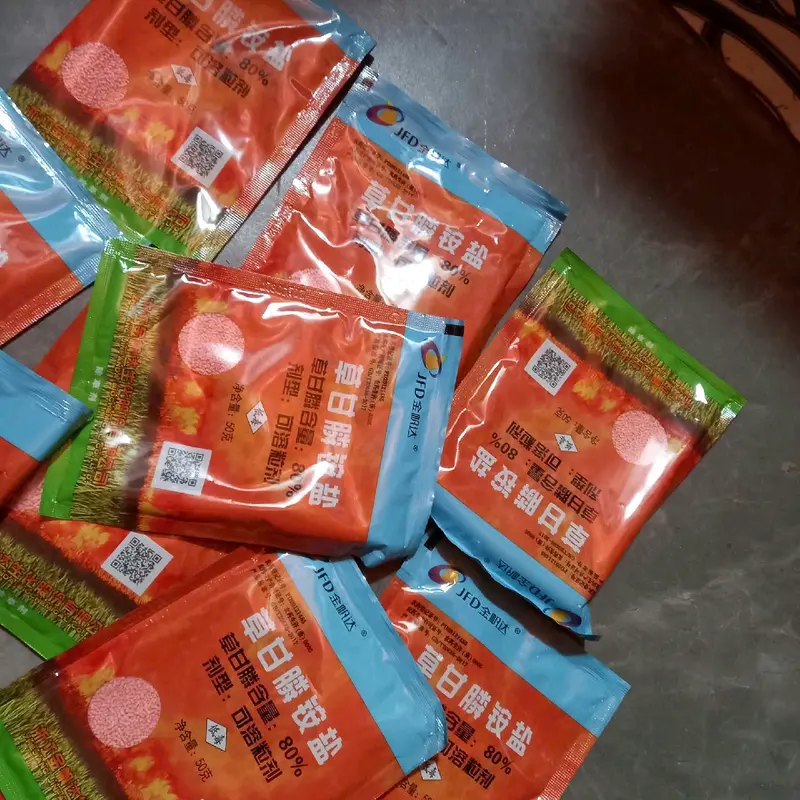 Túi linon đựng combo 50 gói nhỏ mầu cam chuâbr nội địa trung 50gr 4