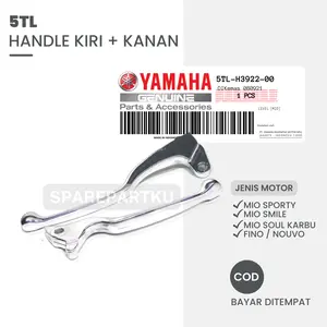 5TL PAKET HANDEL REM KIRI + KANAN YAMAHA MIO SPORTY / GAGANG REM SATU SET KANAN KIRI MIO SMILE / SEPASANG TUAS REM KANAN KIRI / HANDLE REM BELAKANG KIRI FINO / HANDLE REM DEPAN KANAN MIO SOUL / NOUVO