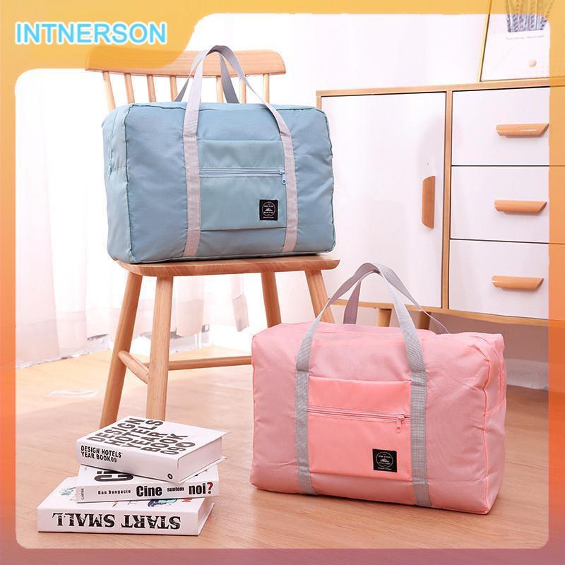 Di chuyển túi hành lý xách tay du lịch túi xách đa chức năng công suất lớn gấp quần áo túi xách IT