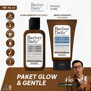 PAKET GLOW & GENTLE - Barber Daily
