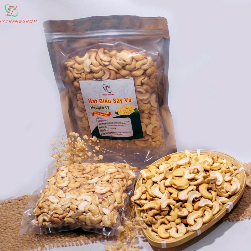 Hạt Điều Thuỷ Thắng Sấy Vỡ Nguyên Vị Loại 1 1kg Túi Zip - Sản Phẩm Thực Phẩm Chất Lượng Cao - Food có hồ sơ công bố chất lượng và xuất hoá đơn