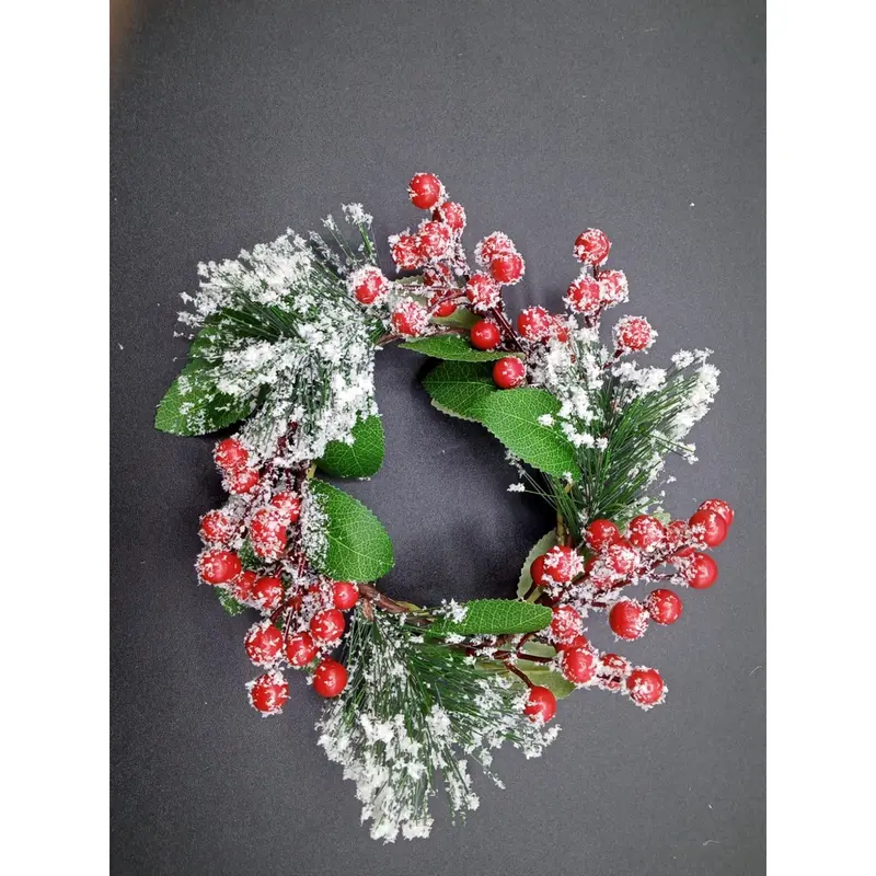 Christmas Ring Wreath Berry Natal 6