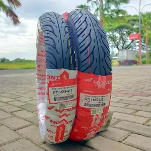 Honda Paket Sepasang Ban Motor AHM Federal Original Tubeless 80/90-14 & 90/90-14 Tahun 2025 Anti Bocor untuk Sepeda Motor Matic Lengkap Donat - sepasang honda ahm, tubeless