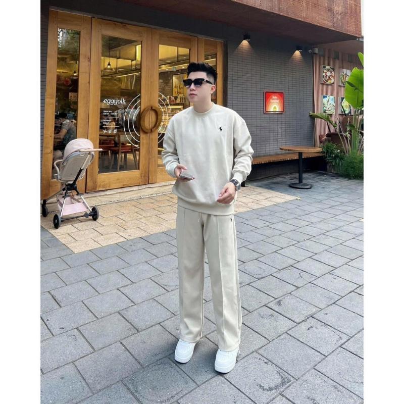SET BỘ QUẦN ÁO NỈ THU ĐÔNG LOGO NGỰA HÀNG Q.C HOT NHẤT 2024 6