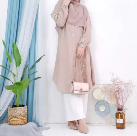 Fashion Wanita Atasan Tunik Dianara Wanita remaja/dewasa | Pakaian Muslim | Terlaris Murah Bisa COD 1