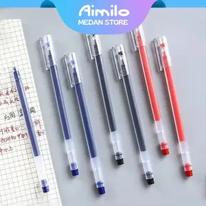 Aimilo - Gel Pen Pulpen Gel 3 Warna 0.5mm 1 PCS