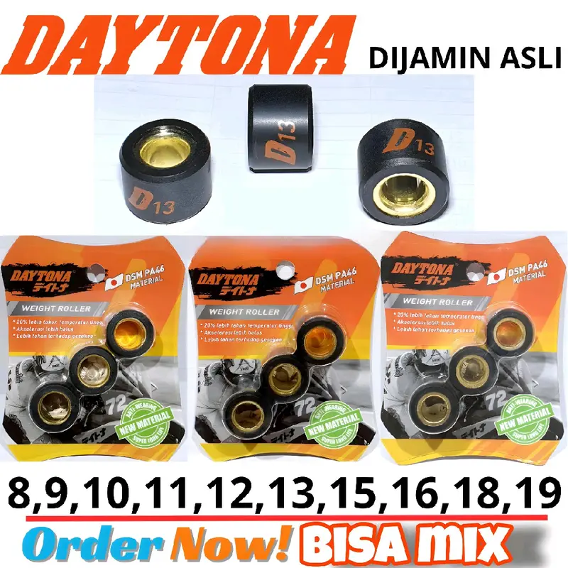 ROLLER DAYTONA VARIO 125 STYLO PCX  ADV BEAT DELUXE GENIO SCOPPY2021UP VARIO 150 160 Motorcycle