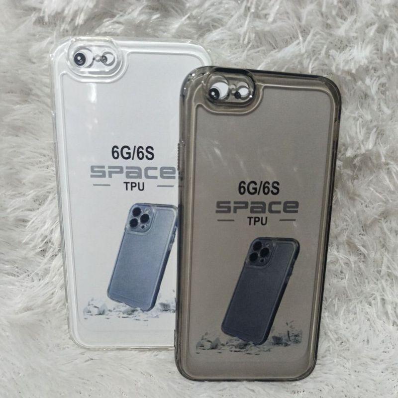 Softcase Casing IP 6G 6S Case silikon Clear Bening transparan pro Camera+ pelindung Camera bahan full karet tahan lama 1