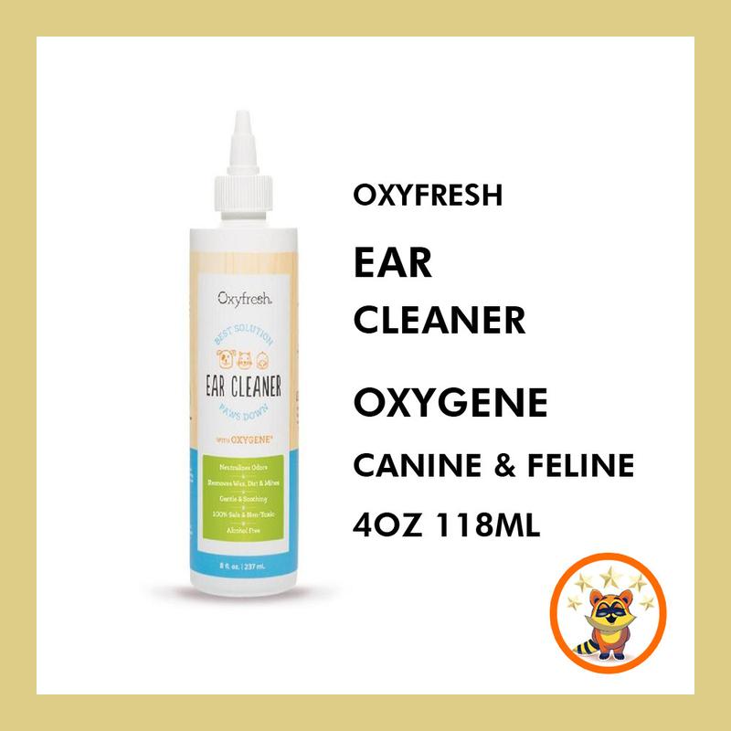 Oxyfresh Ear Cleaner With Oxygene Canine Dog & Feline Cat Kucing ... - Oxyfresh Pet Ear Infection Treatment