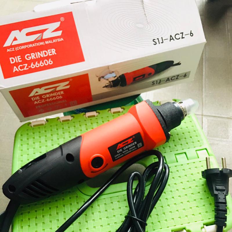 Máy mài khuôn ACZ-66606 chuyên dùng để mài, khoan, cắt, điêu khắc, làm lũa gỗ, đánh bóng, chà nhám [DCK-24]