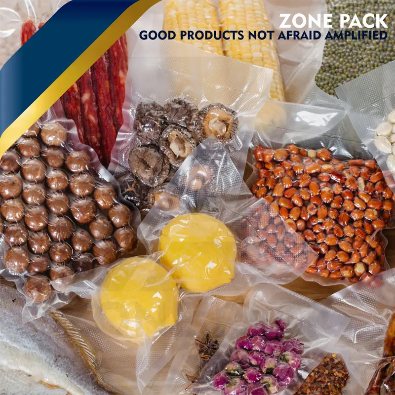 [100 PCS] Plastik Vacuum Sealer Embossed  I Plastik Vakum Makanan I Vacuum Embossed 6
