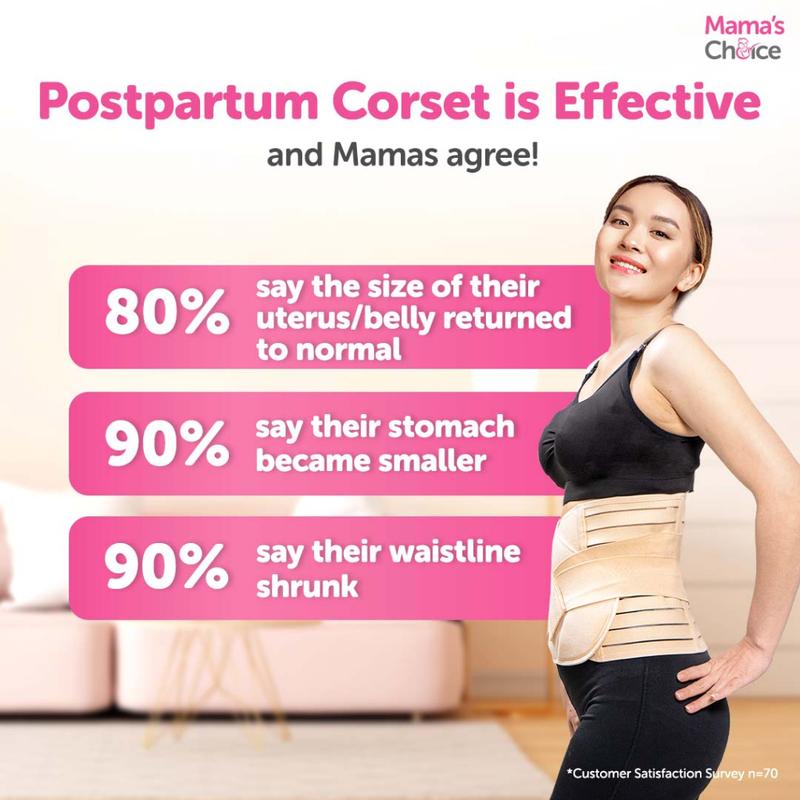 Maternity Postpartum Adjustable Corset | Belly Band | Belly Wrap | Binder Comfortable Breathable 2