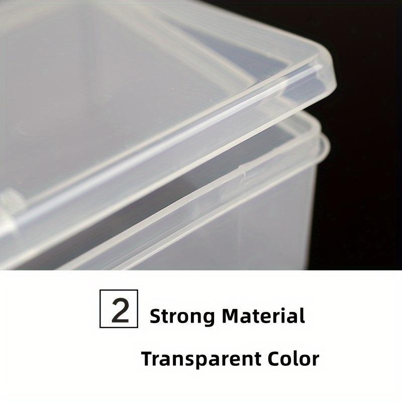 Clear Storage Box, Transparent Storage Box for Nail Tools and Cosmetics, Organize Your Manicure Supplies with Ease 1