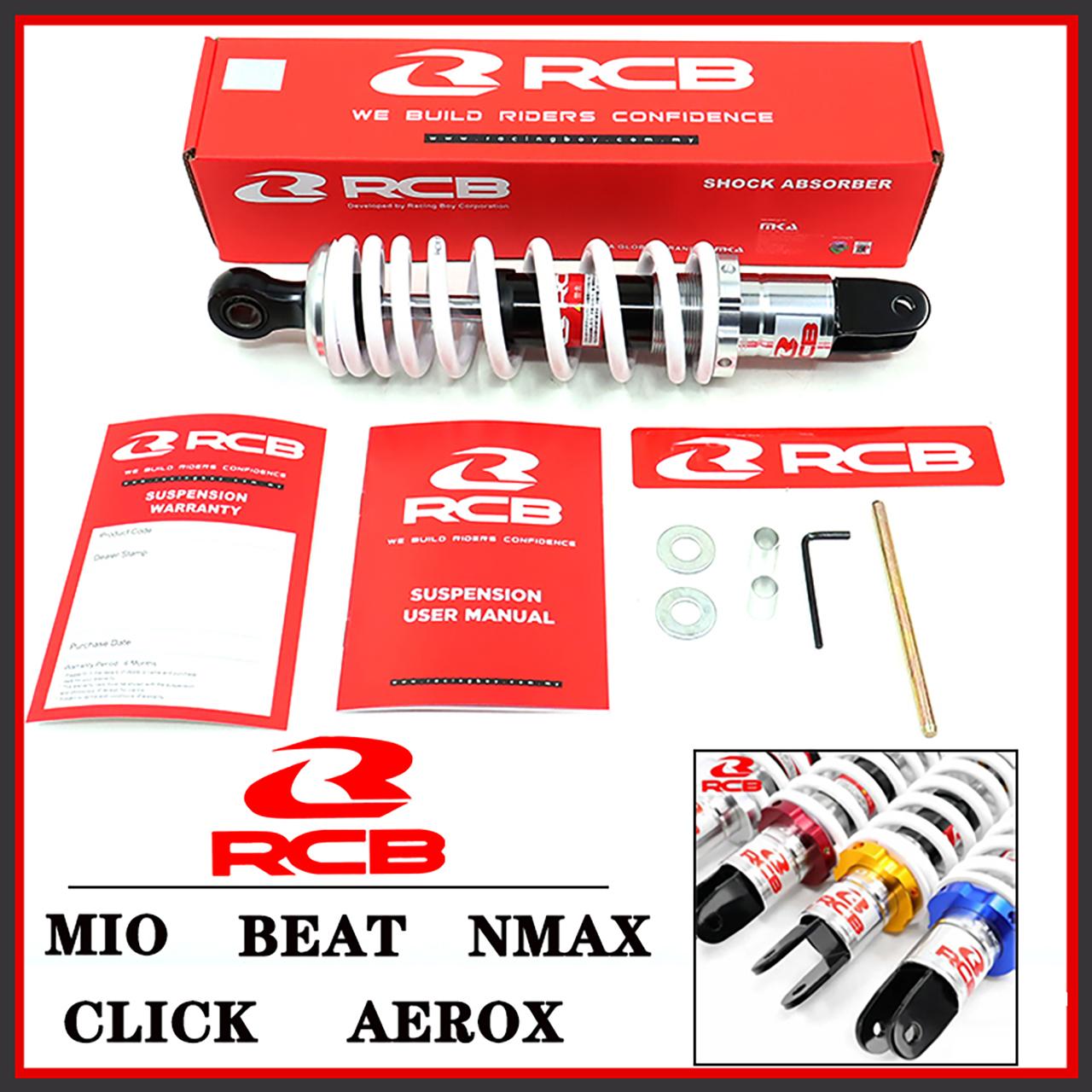 RCB Absorber Rear Shock Mono Shock For MIO CLICK BEAT PCX AEROX NMAX ...
