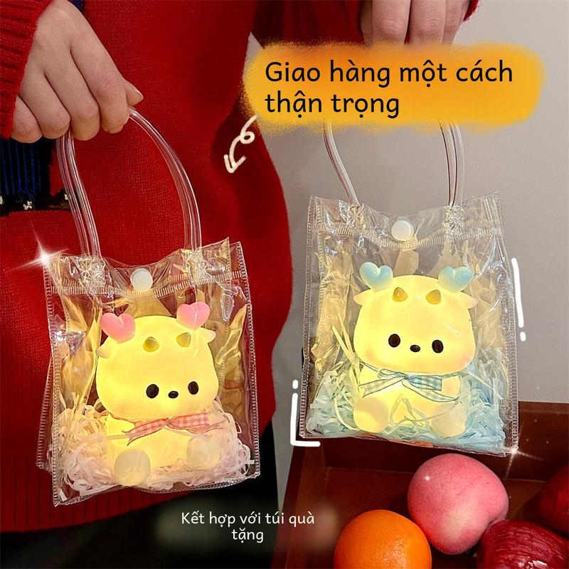 Product Introduction of Đèn phòng ngủ dễ thương hoa túc linh 3D hoạt hình, phù hợp phòng ngủ, tặng nhãn dán quà 11
