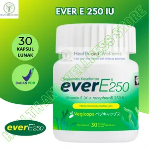 EVER E 250 IU VITAMIN E 250 IU 30 KAPSUL LUNAK