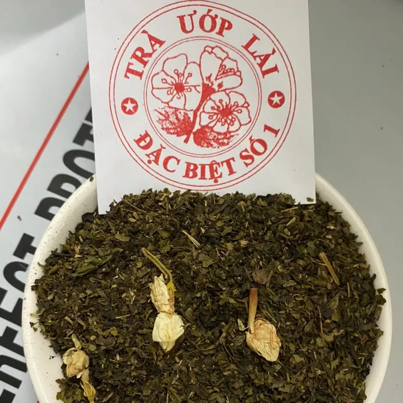 Trà Ướp Lài 1Kg - Trà Lài Dạng Cám Pha Trà Đá, Trà Chanh, Tắc, Trà Trái Cây Hương Lài 4