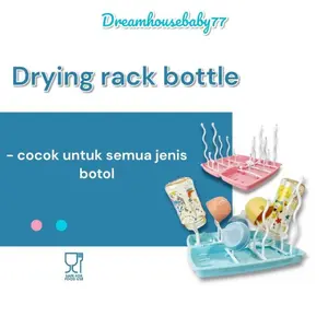 RAK PENGIRING BOTOL SUSU ANAK, TEMPAT TIRISAN BOTOL SUSU BAYI, PERLENGKAPAN MINUM ANAK - SOLUSI PENYIMPANAN TERORGANISASI, HIGIENIS, PRAKTIS UNTUK BOTOL, DOT BAYI ANDA Bottle Pengering