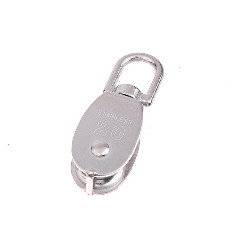 Product Introduction of Bộ Ròng Rọc Dây Nâng Xoay Bánh Xe Đơn, 1 Chiếc, Được Làm Bằng Thép Không Gỉ 304, Có Các Kích Cỡ M15, M20, M25, M32, Bao Gồm Khối Ròng Rọc Đôi, Thích Hợp Cho Dụng Cụ Bánh Xe Nâng 33