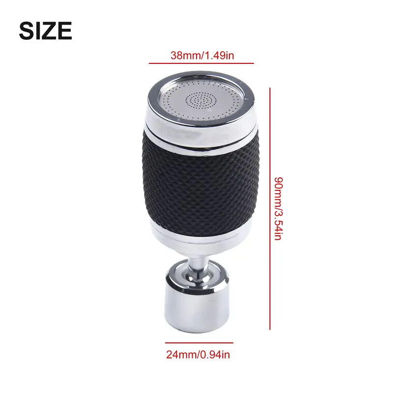Bộ mở rộng vòi lọc nhà bếp, Xoay 720 độ, Có Thể Điều Chỉnh, cho máy lọc nước, vòi 8