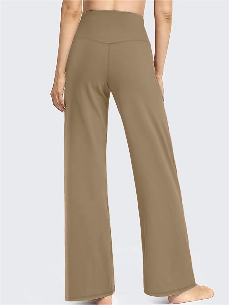 Product Introduction of Women's Solid High Waist Pocket Sports Joggers, Casual Comfy High Stretch Straight Leg Jogger Pants for Yoga Gym Workout Running, Ladies Sportswear for All Seasons 6
